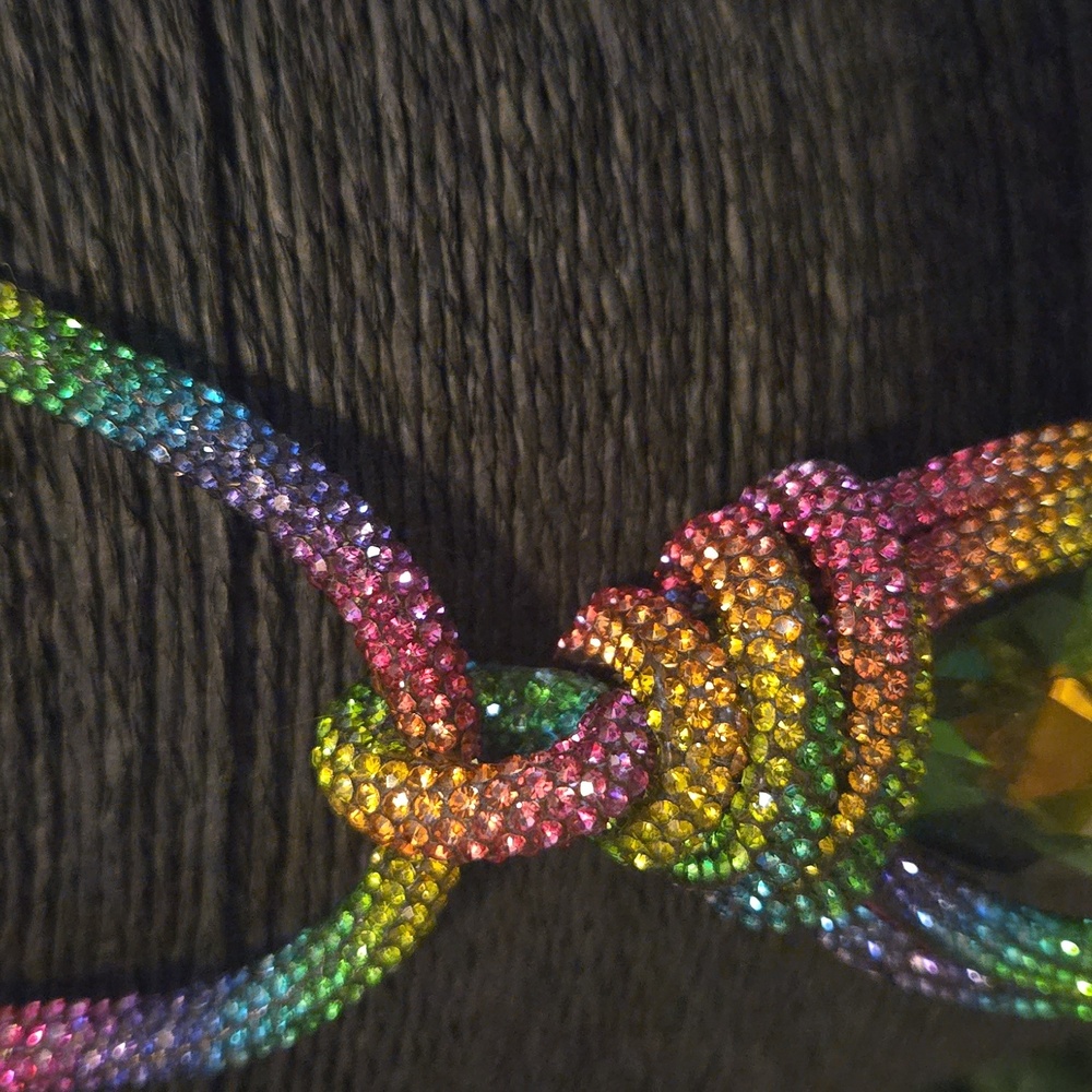 Multicolor Pendant Necklace - Picture 2 of 2